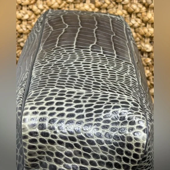 Longchamp Roseau Tote Crocodile-Embossed Leather - Picture 8 of 11